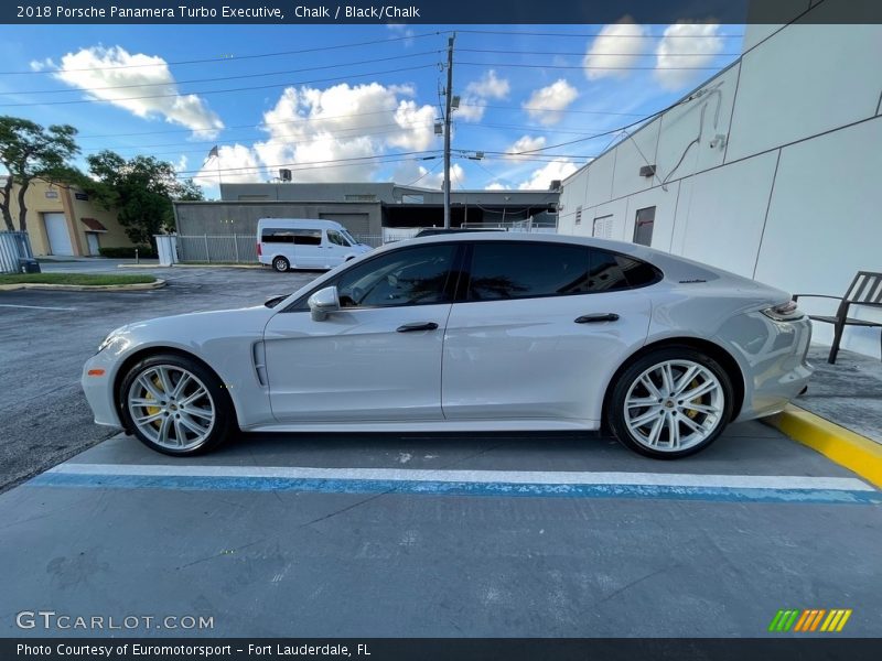  2018 Panamera Turbo Executive Chalk