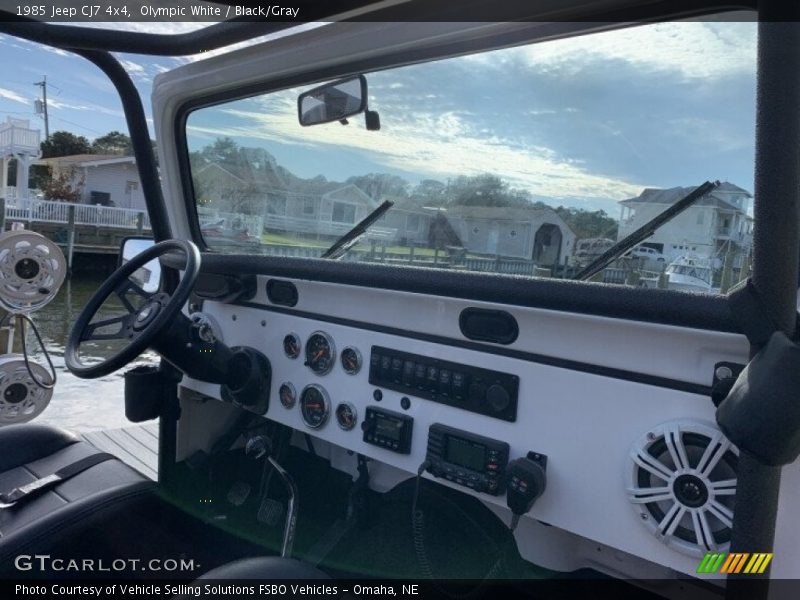 Dashboard of 1985 CJ7 4x4
