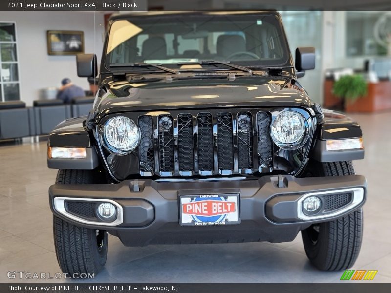 Black / Black 2021 Jeep Gladiator Sport 4x4