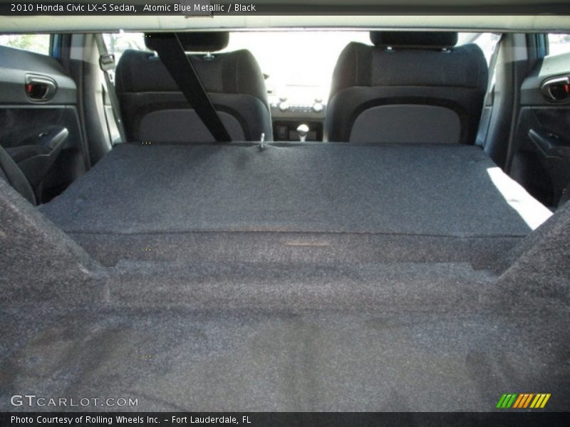 Atomic Blue Metallic / Black 2010 Honda Civic LX-S Sedan