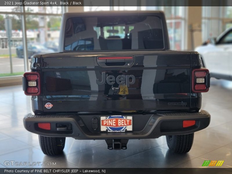 Black / Black 2021 Jeep Gladiator Sport 4x4