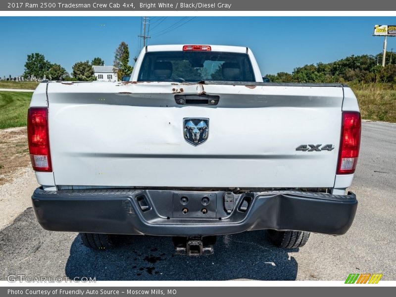 Bright White / Black/Diesel Gray 2017 Ram 2500 Tradesman Crew Cab 4x4