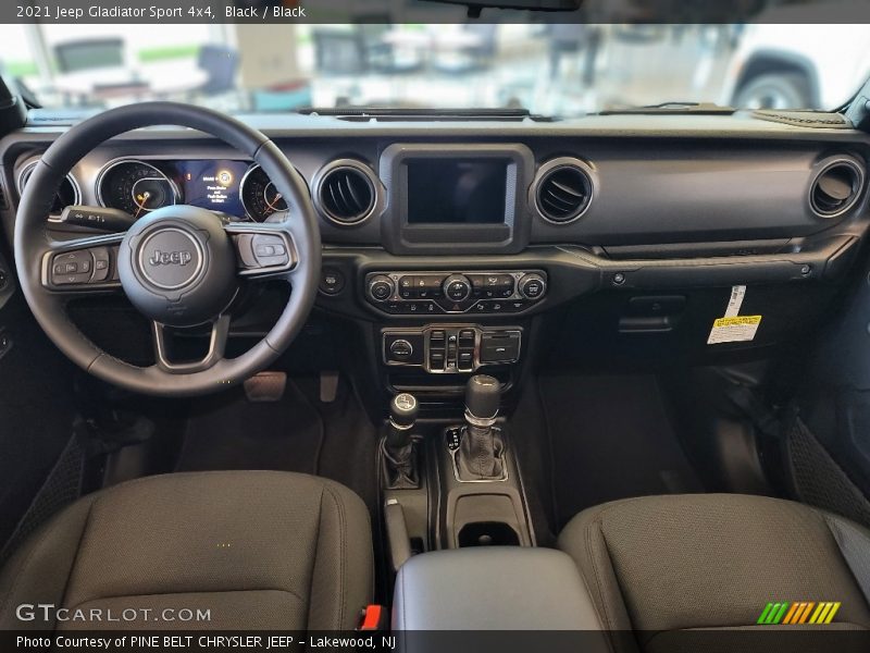 Black / Black 2021 Jeep Gladiator Sport 4x4