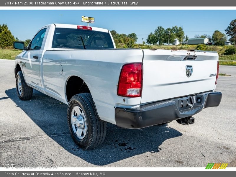 Bright White / Black/Diesel Gray 2017 Ram 2500 Tradesman Crew Cab 4x4