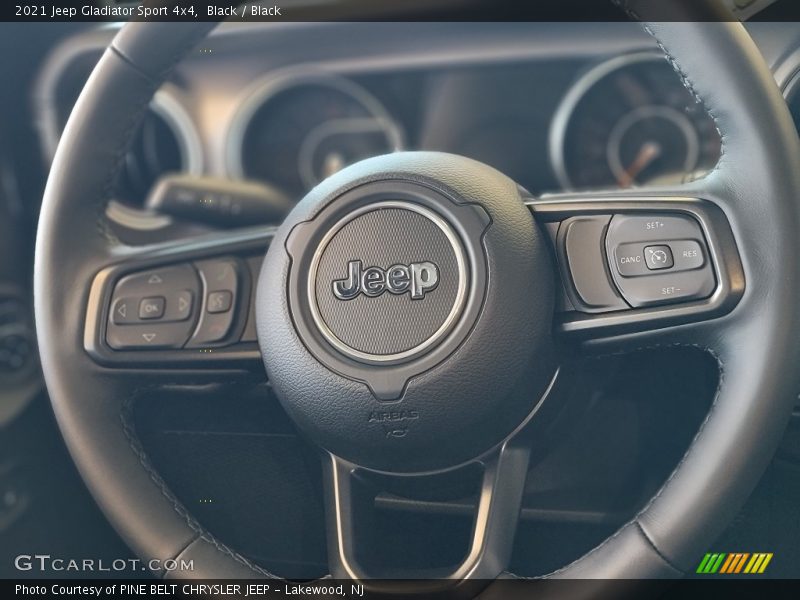 Black / Black 2021 Jeep Gladiator Sport 4x4