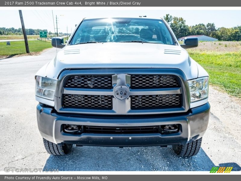 Bright White / Black/Diesel Gray 2017 Ram 2500 Tradesman Crew Cab 4x4