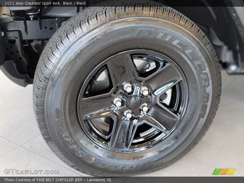 Black / Black 2021 Jeep Gladiator Sport 4x4