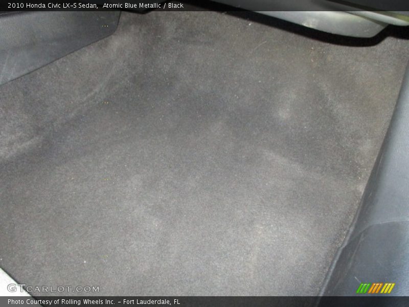 Atomic Blue Metallic / Black 2010 Honda Civic LX-S Sedan