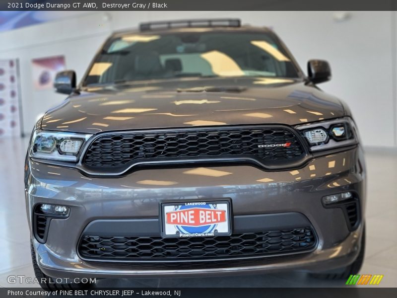 Destroyer Gray / Black 2021 Dodge Durango GT AWD