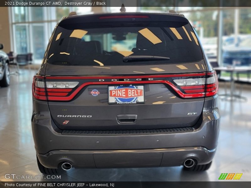 Destroyer Gray / Black 2021 Dodge Durango GT AWD