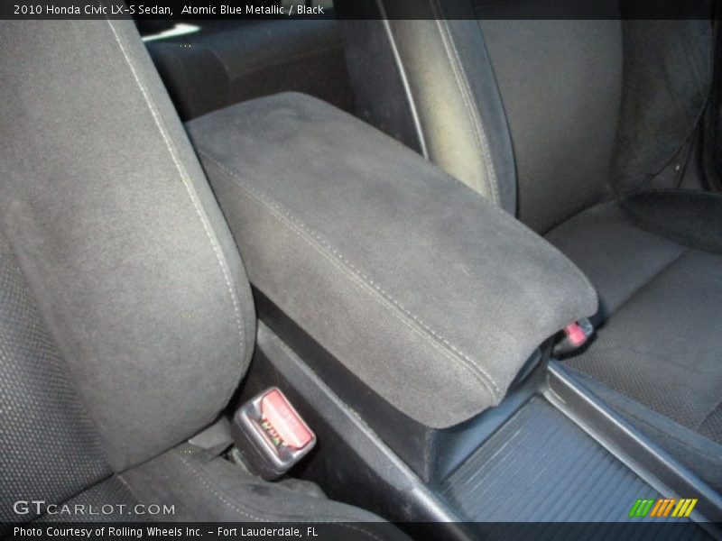 Atomic Blue Metallic / Black 2010 Honda Civic LX-S Sedan
