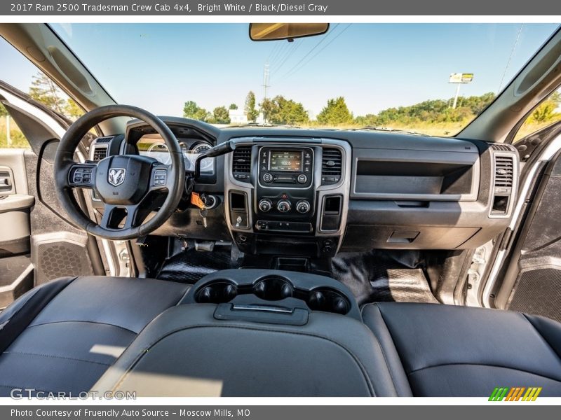  2017 2500 Tradesman Crew Cab 4x4 Black/Diesel Gray Interior