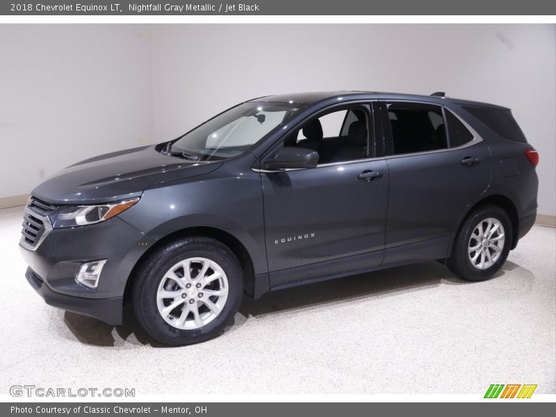 Nightfall Gray Metallic / Jet Black 2018 Chevrolet Equinox LT