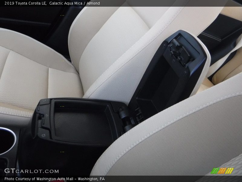 Galactic Aqua Mica / Almond 2019 Toyota Corolla LE