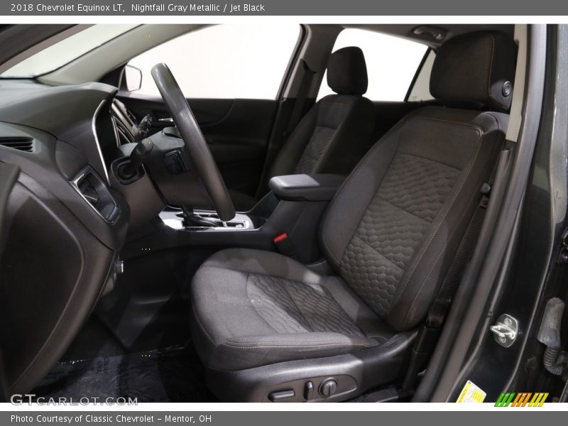 Nightfall Gray Metallic / Jet Black 2018 Chevrolet Equinox LT