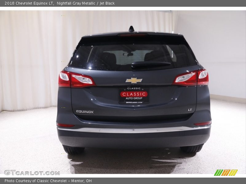 Nightfall Gray Metallic / Jet Black 2018 Chevrolet Equinox LT