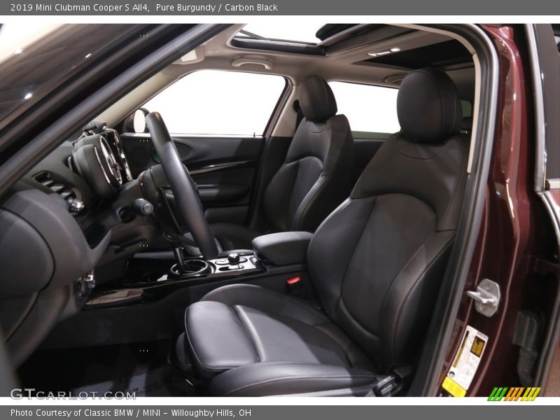 Pure Burgundy / Carbon Black 2019 Mini Clubman Cooper S All4