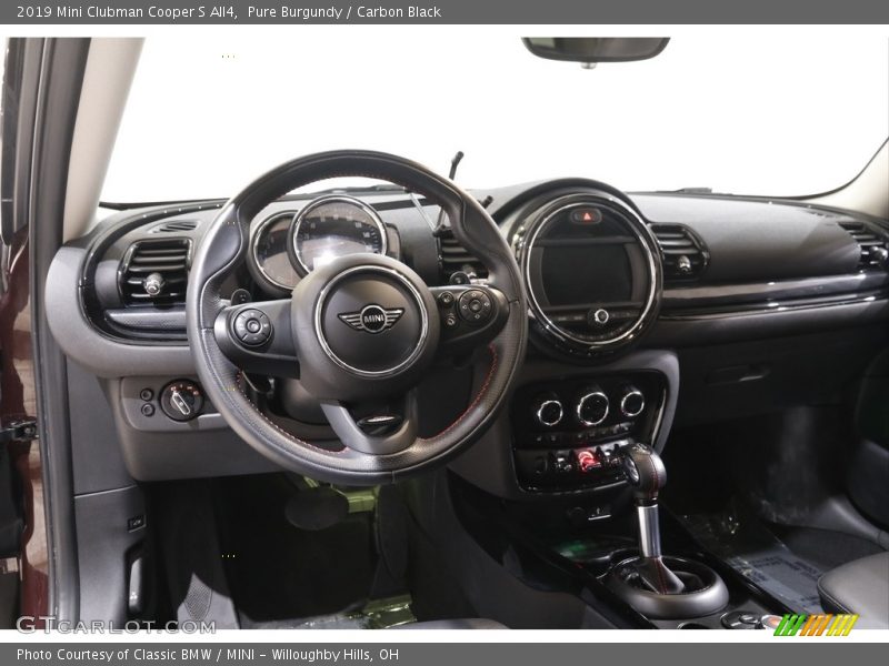 Pure Burgundy / Carbon Black 2019 Mini Clubman Cooper S All4
