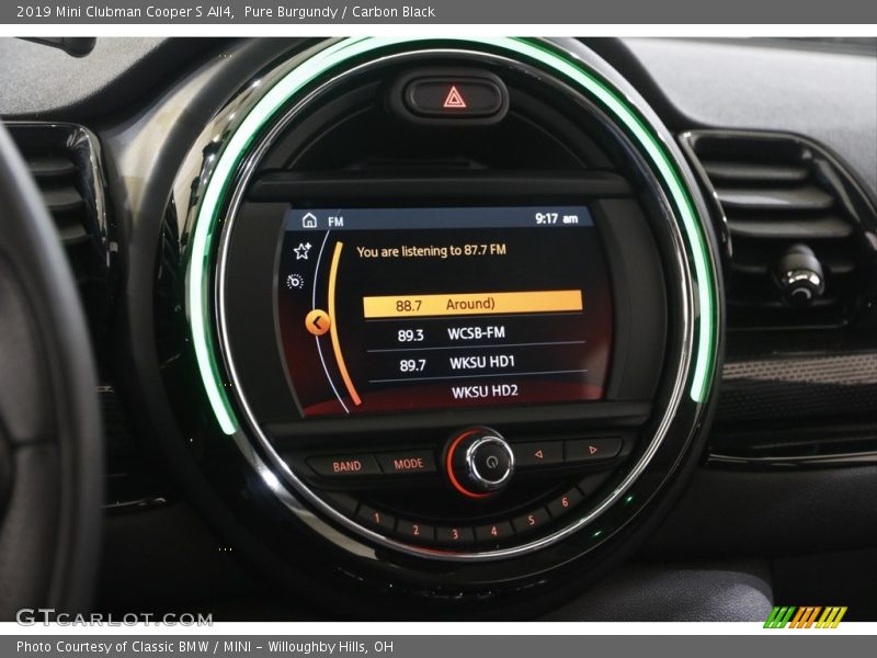 Pure Burgundy / Carbon Black 2019 Mini Clubman Cooper S All4