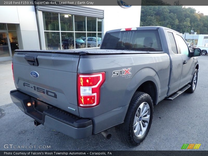 Lead Foot / Earth Gray 2018 Ford F150 XL SuperCab 4x4