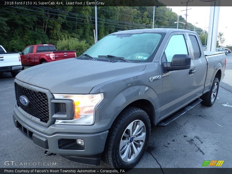 Lead Foot / Earth Gray 2018 Ford F150 XL SuperCab 4x4