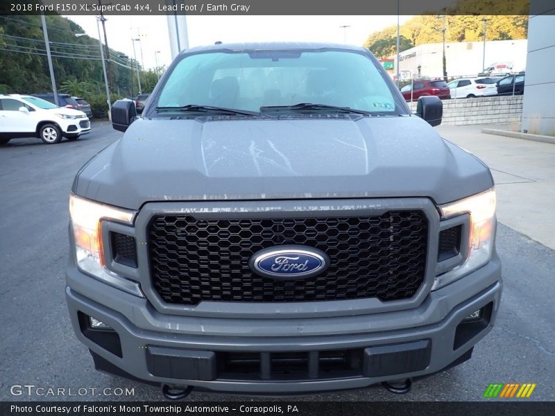 Lead Foot / Earth Gray 2018 Ford F150 XL SuperCab 4x4