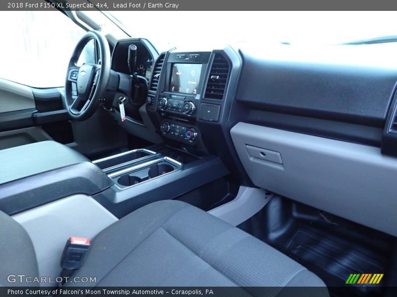 Lead Foot / Earth Gray 2018 Ford F150 XL SuperCab 4x4