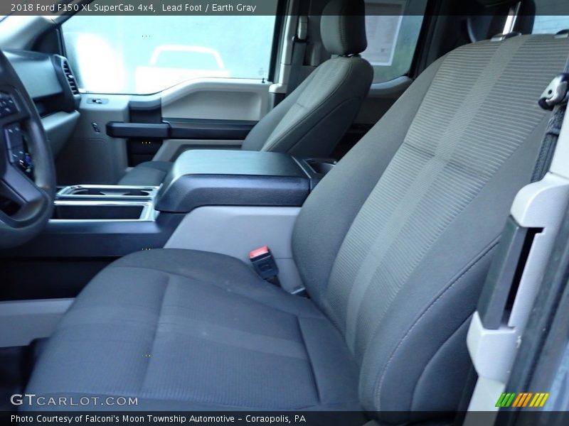 Lead Foot / Earth Gray 2018 Ford F150 XL SuperCab 4x4