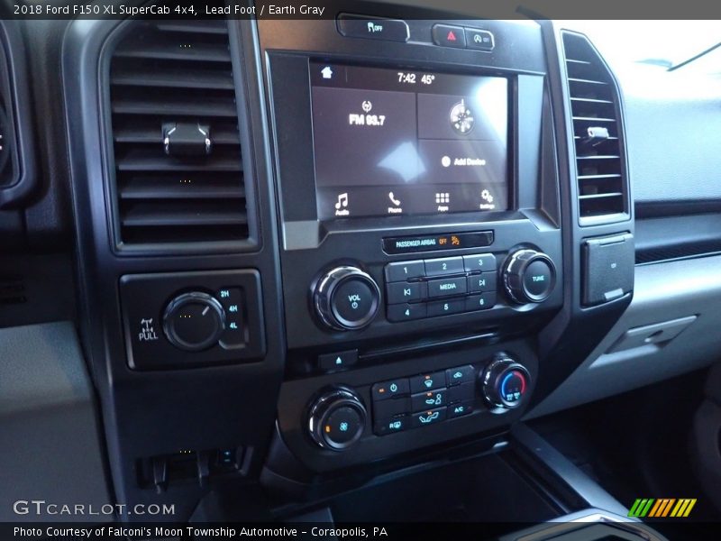 Lead Foot / Earth Gray 2018 Ford F150 XL SuperCab 4x4