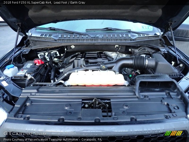 Lead Foot / Earth Gray 2018 Ford F150 XL SuperCab 4x4