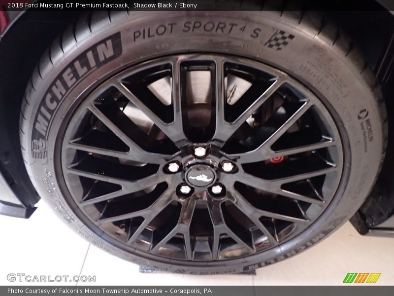 Shadow Black / Ebony 2018 Ford Mustang GT Premium Fastback