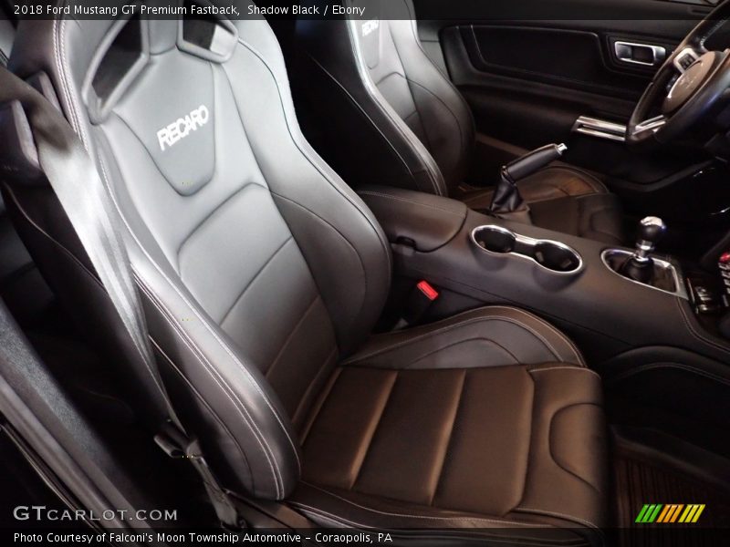 Shadow Black / Ebony 2018 Ford Mustang GT Premium Fastback