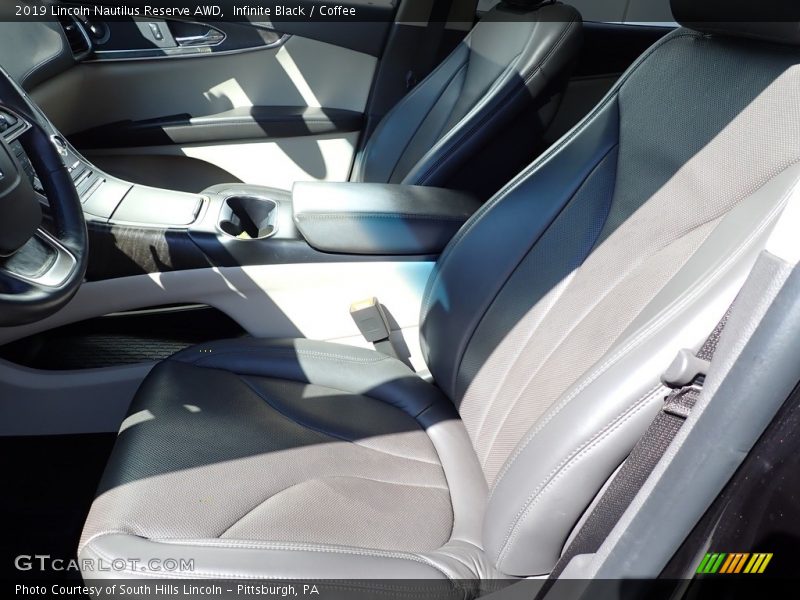 Infinite Black / Coffee 2019 Lincoln Nautilus Reserve AWD