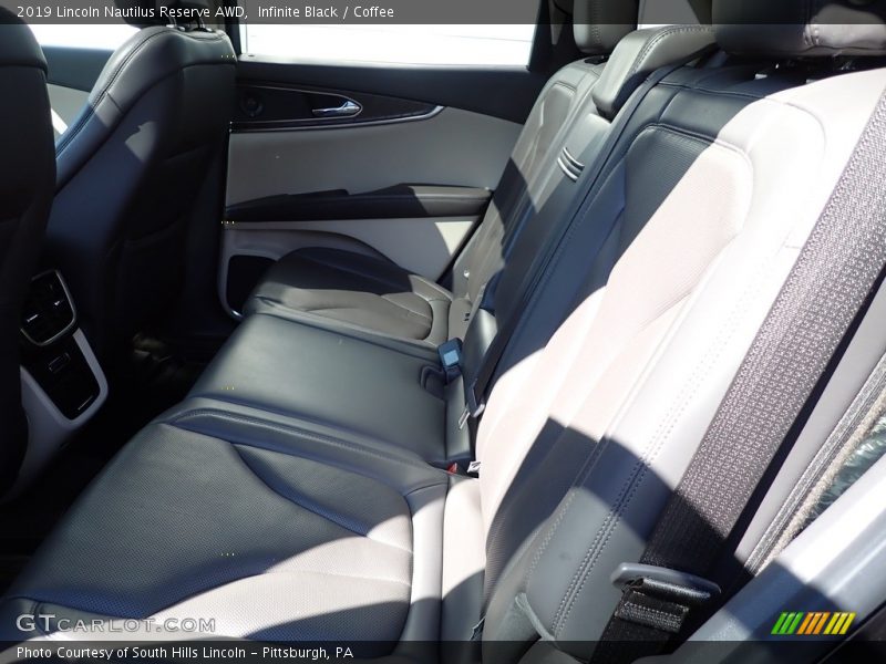 Infinite Black / Coffee 2019 Lincoln Nautilus Reserve AWD