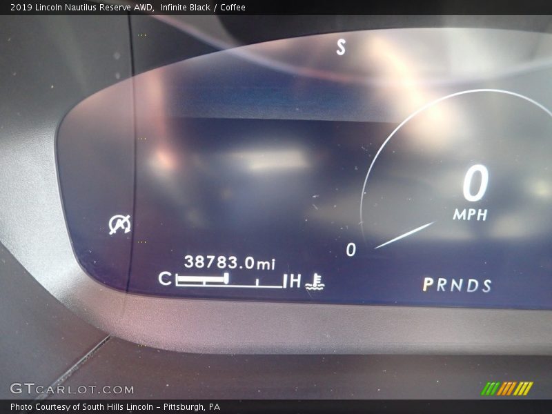 Infinite Black / Coffee 2019 Lincoln Nautilus Reserve AWD