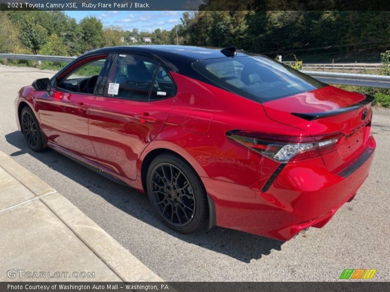 Ruby Flare Pearl / Black 2021 Toyota Camry XSE