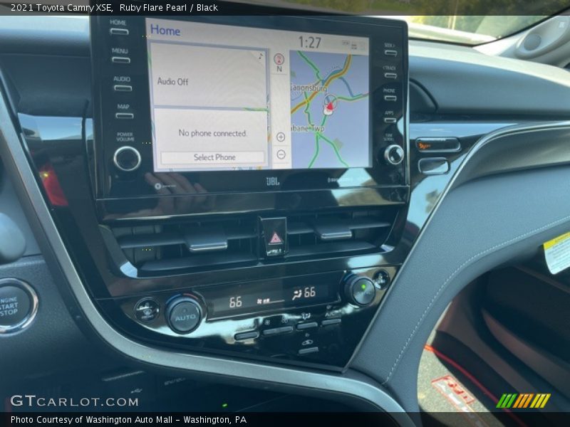 Ruby Flare Pearl / Black 2021 Toyota Camry XSE