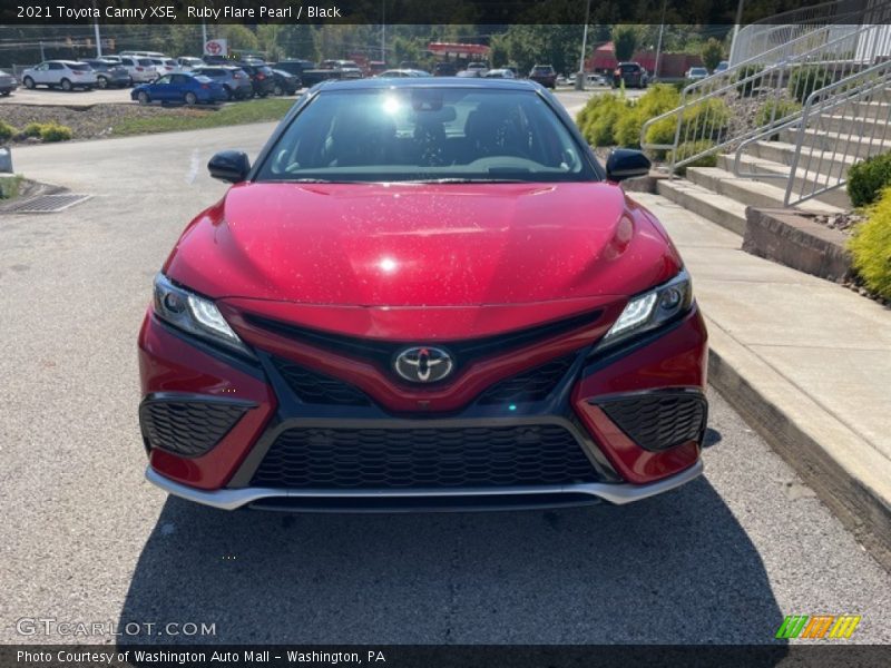 Ruby Flare Pearl / Black 2021 Toyota Camry XSE