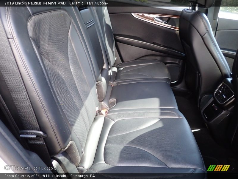 Ceramic Pearl / Ebony 2019 Lincoln Nautilus Reserve AWD