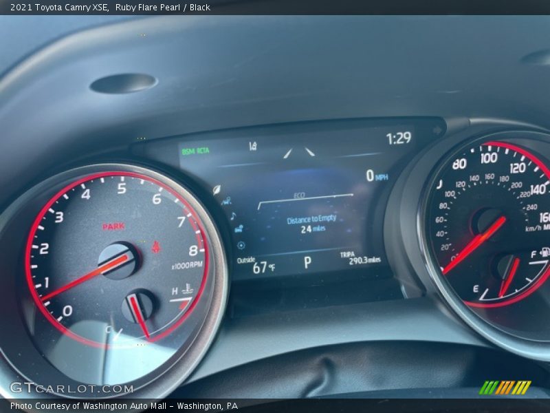 Ruby Flare Pearl / Black 2021 Toyota Camry XSE