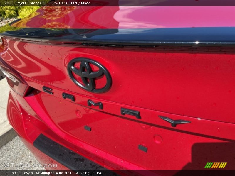 Ruby Flare Pearl / Black 2021 Toyota Camry XSE