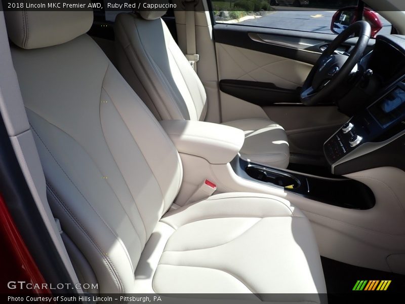Ruby Red / Cappuccino 2018 Lincoln MKC Premier AWD