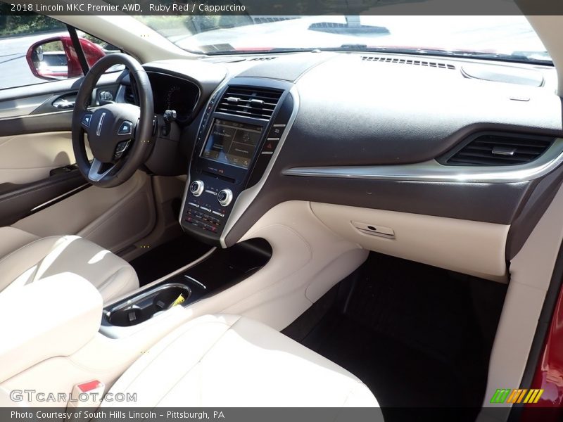 Ruby Red / Cappuccino 2018 Lincoln MKC Premier AWD