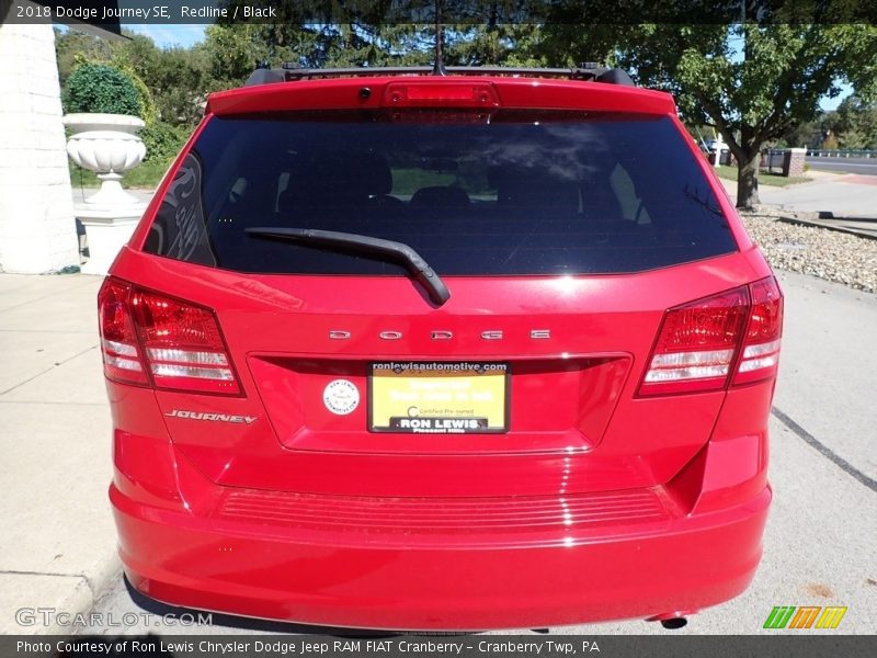 Redline / Black 2018 Dodge Journey SE