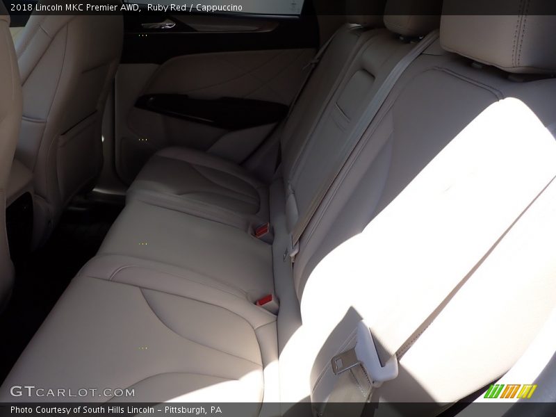 Ruby Red / Cappuccino 2018 Lincoln MKC Premier AWD