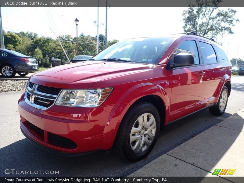 Redline / Black 2018 Dodge Journey SE