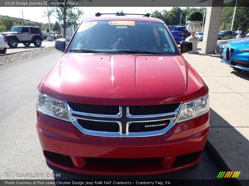 Redline / Black 2018 Dodge Journey SE