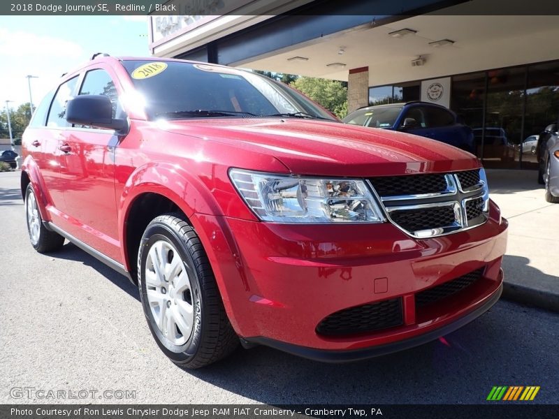 Redline / Black 2018 Dodge Journey SE