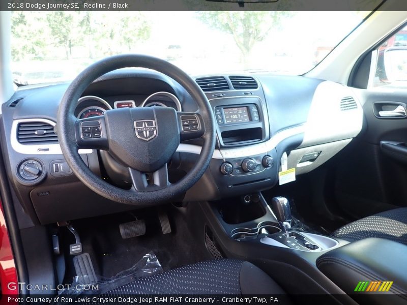 Redline / Black 2018 Dodge Journey SE