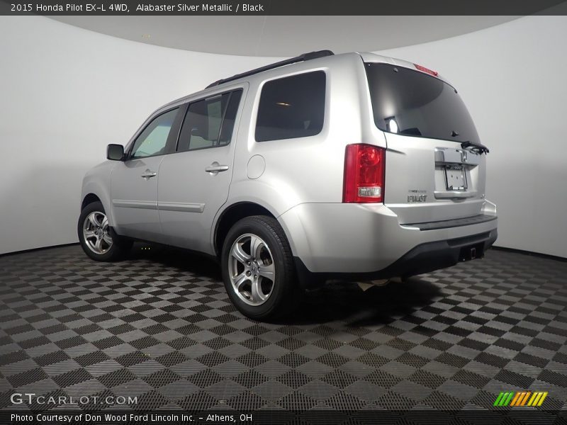 Alabaster Silver Metallic / Black 2015 Honda Pilot EX-L 4WD